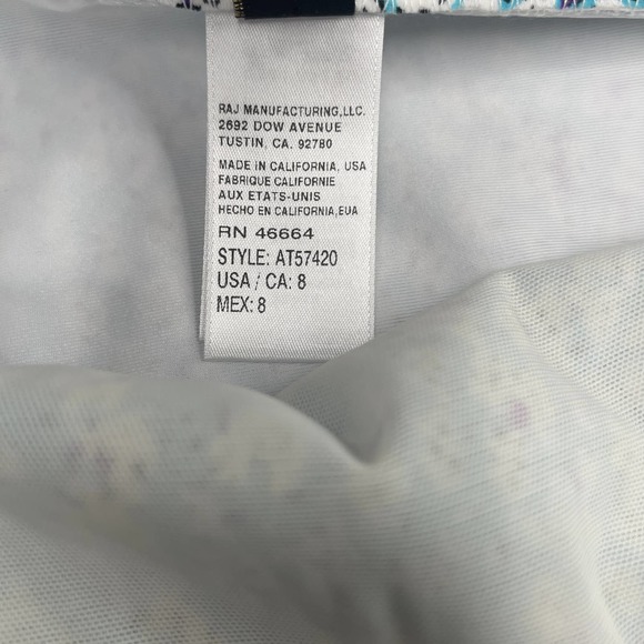 Athena Women's Shirr Side Midwaist Swimsuit Bikini Bottoms Size 8 - Picture 5 of 5